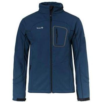 Izas Mogen Chaqueta Softshell, Hombre, Azul Noche/Negro, 4XL