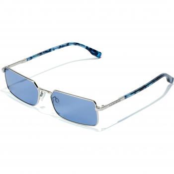 HAWKERS - SOUR Gafas de Sol Unisex con Montura Rectangular Color Plata