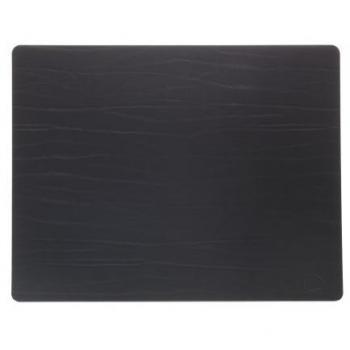 Lind DNA Juego de mesa Tablemat Square L Buffalo Negro
