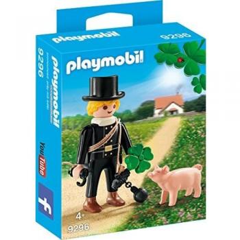 Playmobil 9296 - Deshollinador con Cerdito de la Suerte y Trébol de Cuatro Hojas