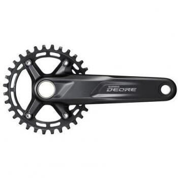 Conjunto de Bielas Shimano Deore M5100 con Plato Integrado de 1x10/11 velocidades