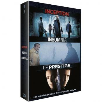 3 films réalisés par Christopher Nolan : Inception + Insomnia + Le Prestige [Francia] [Blu-ray]