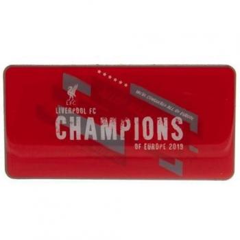 Imán de nevera del Liverpool FC Campeones de Europa Talla Única Rojo