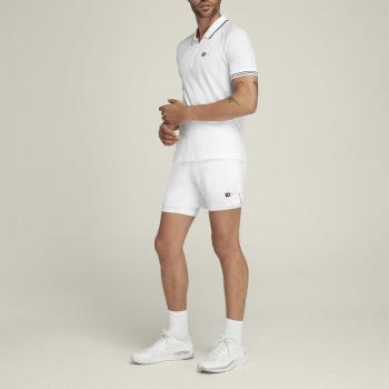 Pantalón corto de hombre Wilson Tournament 7'' - Características: tejido ligero, secado rápido, diseño deportivo, cintura elástica con cordón ajustable, bolsillos laterales