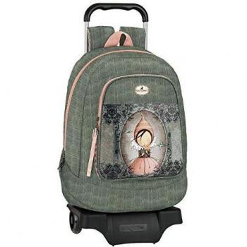Mirabelle Santoro Mochila Safta Juvenil con Carro Safta 905, 330 x 460 x 175 mm, Multicolor