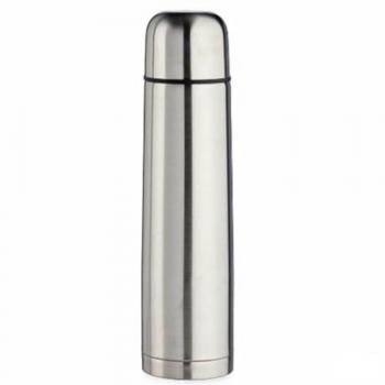 Termo Plateado 1 L Acero Inoxidable (6 Unidades)