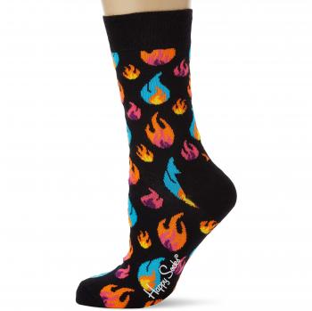 Happy Socks Flames Sock Calcetines, Multicolor