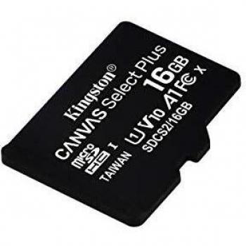 Kingston Canvas Select Plus Tarjeta microSD, SDCS2/16GBSP Class 10