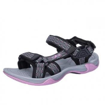 Sandalias Deportivas Mujer CMP Hamal, Color Lila-Gris-Rosa, Talla 39