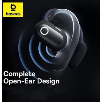 Auriculares Inalámbricos Baseus Eli Sport 1 de Conducción Ósea, Bluetooth 5.3, Abiertos, Alta Calidad, para Juegos, Color Blanco