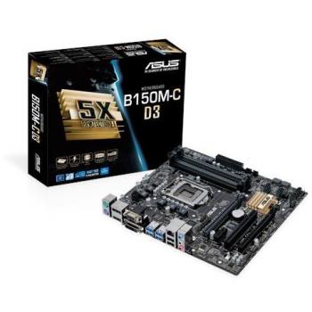ASUS B150M-C D3 - Placa base Micro-ATX