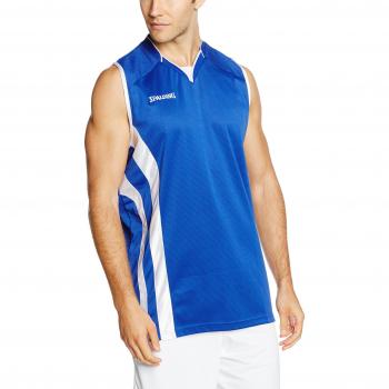 Spalding MVP Tank Top - Camiseta sin mangas para hombre, color azul/blanco, talla XXXL