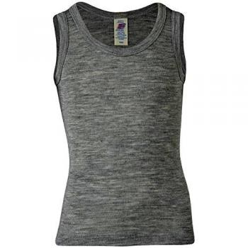Chaleco Engel Gris Claro Melange Unisex 116 cm
