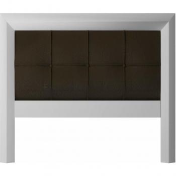 Sleepens - Cabecero de Madera Roma, 155 x 135 x 4, Marrón