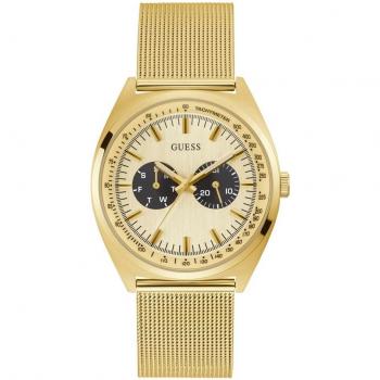 Reloj de hombre Guess Blazer GW0336G2 de acero y correa dorada