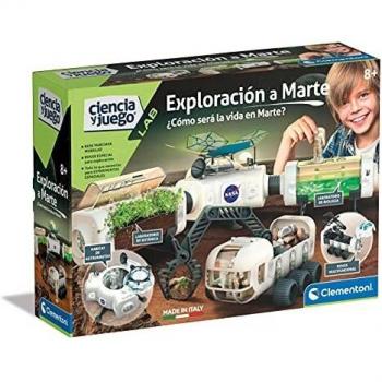 Clementoni - Nasa Exploración a Marte, juego de ciencia NASA, 8 años, juego científico educativo, juguete en español