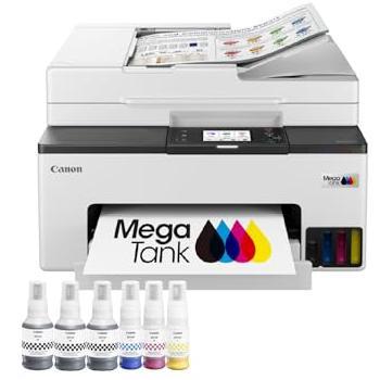 Impresora Multifunción Canon MAXIFY GX2051 MegaTank A4 Color WiFi, Escáner, Copiadora y Fax Dúplex