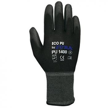 GUANTE NYLON PALMA PU NEGRO 7
