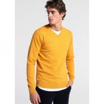 Jersey básico con cuello en pico de Bendorff