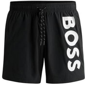 BOSS Octopus Men's Swim Shorts Black Small - Beachwear, Polyamide 2024