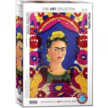 Frida Kahlo Self Portrait 1000 Piece Puzzle by Eurographics
