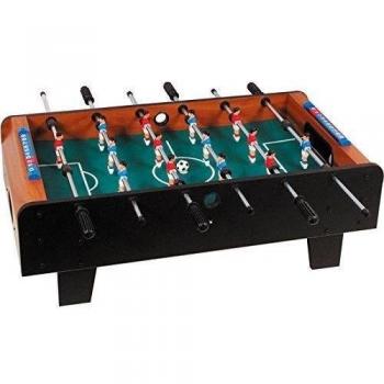 Buffalo. nl Niños Explorer Mini Mesa de futbolín, Negro, M