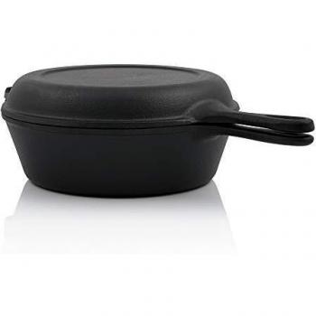 Cacerola de Hierro Fundido con Tapa de 4,4 Litros - BBQ-Toro