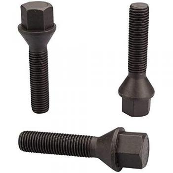 10 Tornillos De Rueda Pernos de rueda NEGRO Kegelbund Cono M12x1,5 in varios Schaftlaengen para BMW Dacia Renault Citroen y mucho más - 34