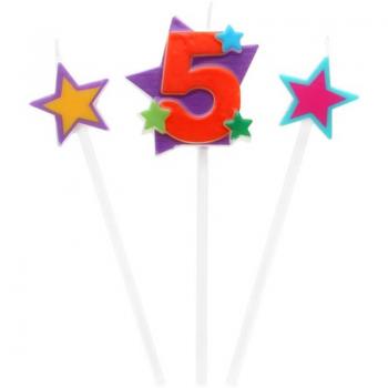 Vela Nº 5 con 2 Estrellas