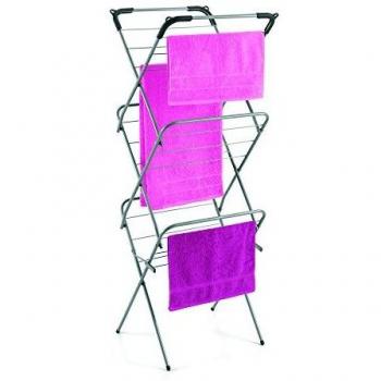 Tendedero de ropa Metaltex Tec Concerto Slim 9,5 m de 3 alturas