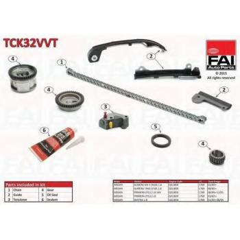 Kit de cadena de distribución FAI AutoParts TCK32VVT