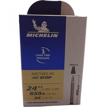 Cámara de bicicleta Michelin D3 AIRSTOP 24x1.25-1.75 Presta 40