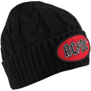 AC/DC Oval Logo Beanie Hat - ROCK OFF