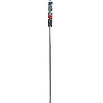 Kit de Tringle Decorativa Ajustable Bullette - 120 a 210 cm - Gris con Embouts Redondos Martelados