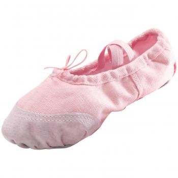 Panegy - Zapatillas de Ballet Danza Baile Gimnasia Protección a Pies de Niñas con Banda Elástica Ajustable - EU 26 Rosa