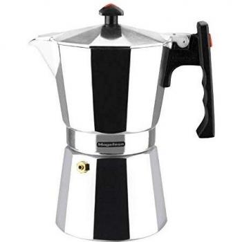 MAGEFESA Colombia – La cafetera MAGEFESA Colombia está Fabricada en Aluminio Extra Grueso. Pomo y Mangos ergonómicos de bakelita Toque Frio.