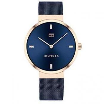 Tommy Hilfiger Reloj Analógico para Mujer de Cuarzo con Correa en Acero Inoxidable 01782219