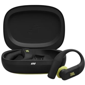 Auriculares Deportivos Inalámbricos JBL Endurance Peak 4 con Cancelación de Ruido Adaptativa, Bluetooth 5.4, IP68, Negro y Lima