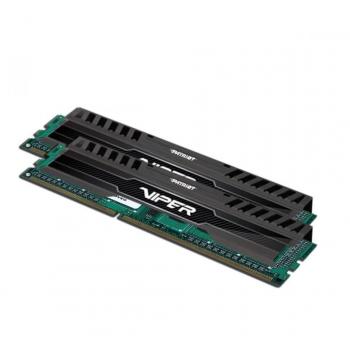 Patriot Memory Viper 3 Black Mamba DDR3 1600 16GB (2x8GB) C10 Kit Memoria de Juego XMP 1.3 Negro PV316G160C0K