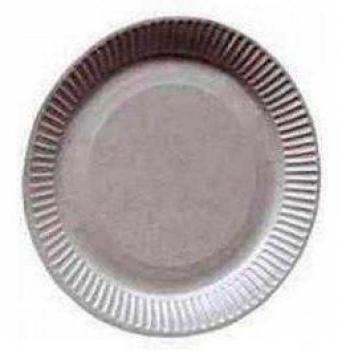5 x 100 platos=Papstar{1} cartón, cartón Economy diámetro 23 cm blanco 17090