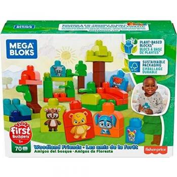 Conjunto de Bloques de Construcción Ecológicos Amigos del Bosque para Bebés +1 año