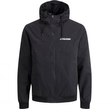 Jack & Jones Black Rush Bomber Jacket for Men XS