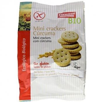 Mini crackers con cúrcuma sin gluten BIO - Germinal - 100g