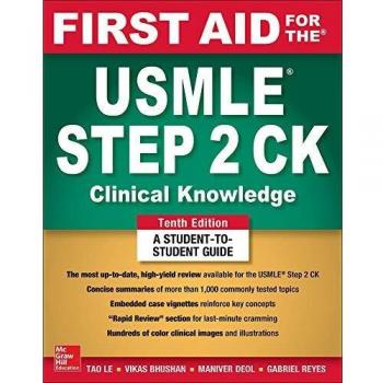 First Aid for the USMLE Step 2 CK, Tenth Edition