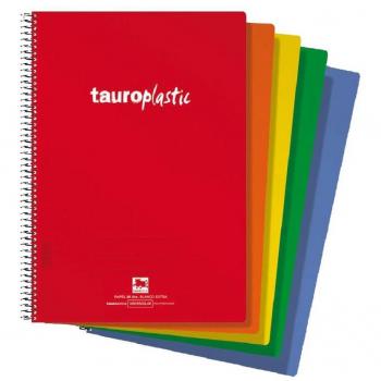 Bloc Milimetrado A4 Tauroplastic 90g 80 Hojas Tapa Polipropileno