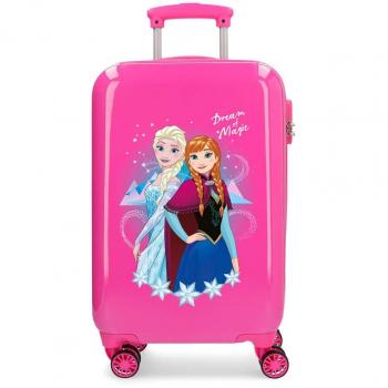 Disney Frozen Dream of Magic Maleta de cabina Rosa 37x55x20 cms Rígida ABS Cierre combinación 32L 2,5Kgs 4 ruedas dobles Equipaje de Mano