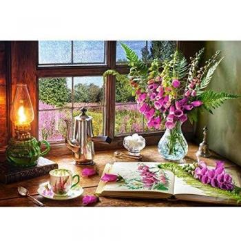 Castorland Still Life With Violet Snapdragons 1000-Piece Puzzle