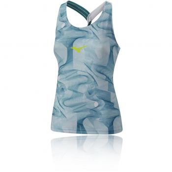 Mizuno Women's Printed Camiseta De Tirantes - AW17 - M