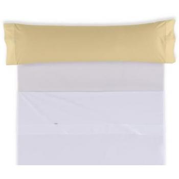 Funda de Almohada Suave y Duradera Color Arena 45 x 125 cm - 50% Algodón, 50% Poliéster, 144 Hilos