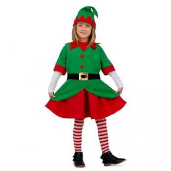 Disfraz Niña Elfa Verde Talla 5-6 años My Other Me 203375